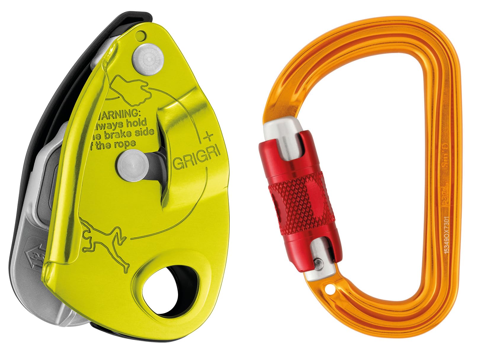 PETZL GRIGRI+ Rock Climbing Belay Device