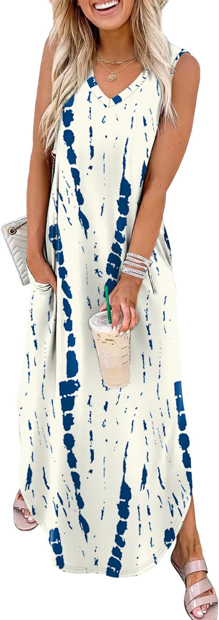 sampeel summer maxi dress Sampeel Spring Dresses for Women 2025 Casual Long Maxi Dress 2025 Sundresses Beach Vacation Swimsuit Coverup Army Green S at Amazon Women's Clothing store