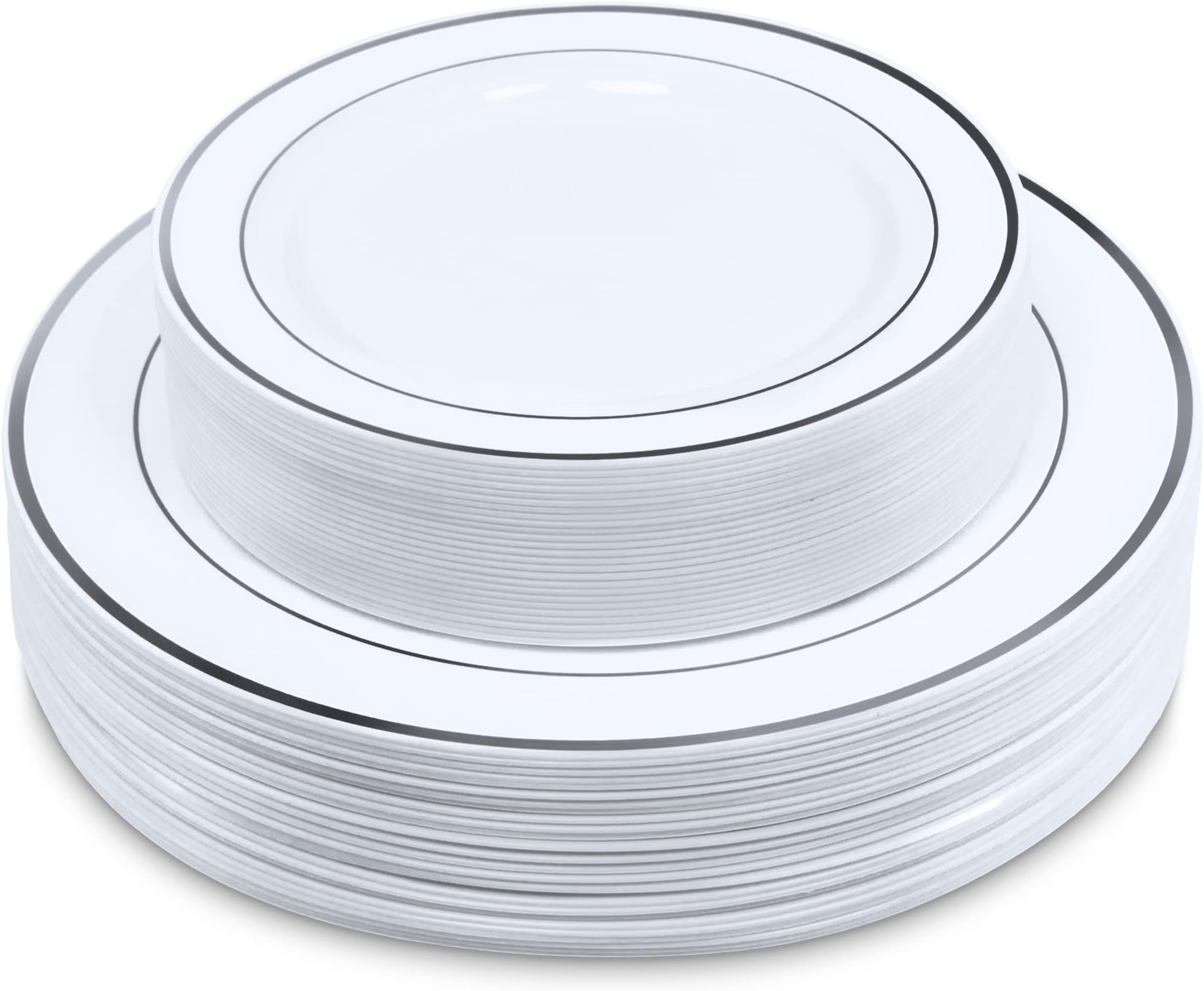Plato De Cartón Compostable Redondo Blanco 17,0 Cm 300 G/m2