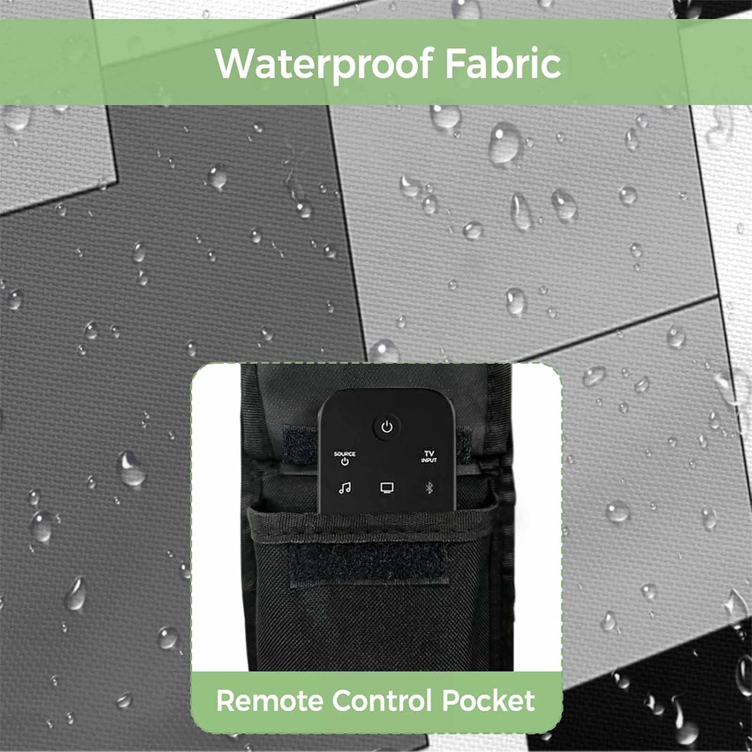 Outdoor TV Cover 65 Inch Abstract Modern Geometric TV Enclosure Black White Grey TV Covers for Outside TV Display Screen Protector with Remote Control Pocket Home Decor