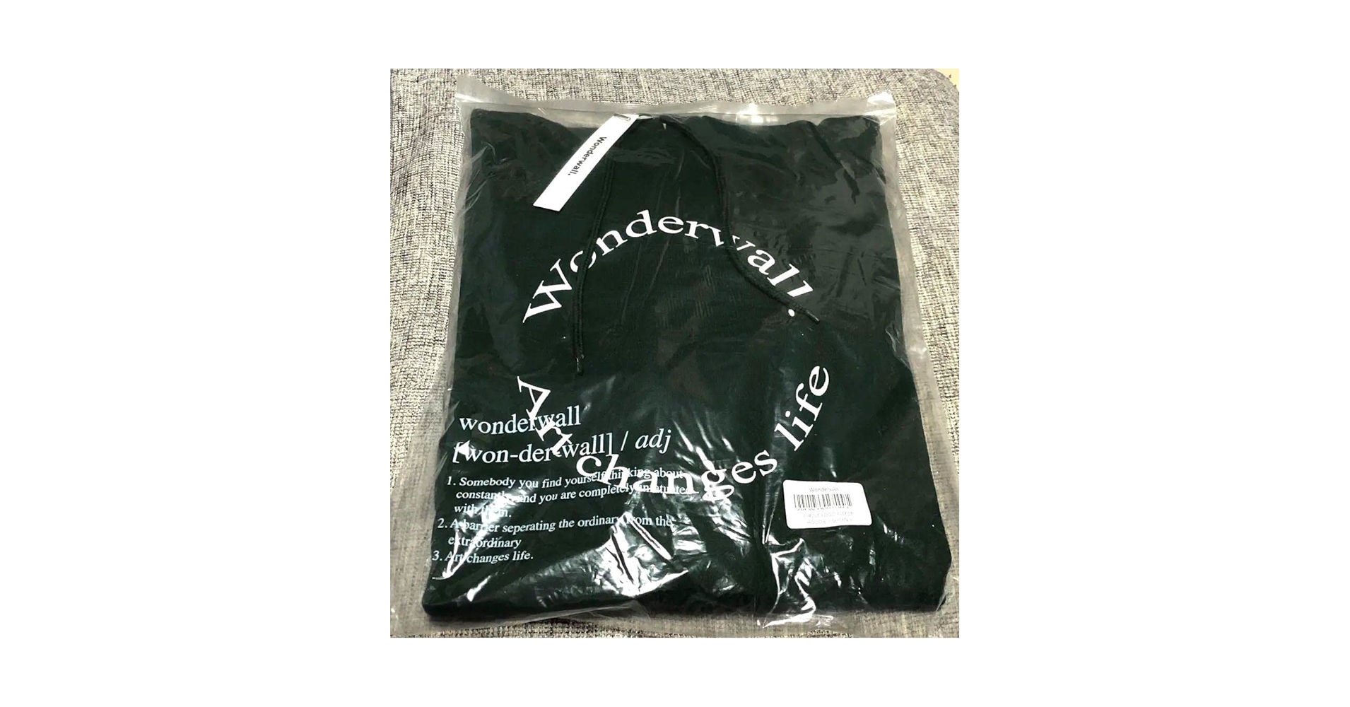 Amazon.co.jp: ホンジュン サン着用ATEEZ wonderwall パーカー