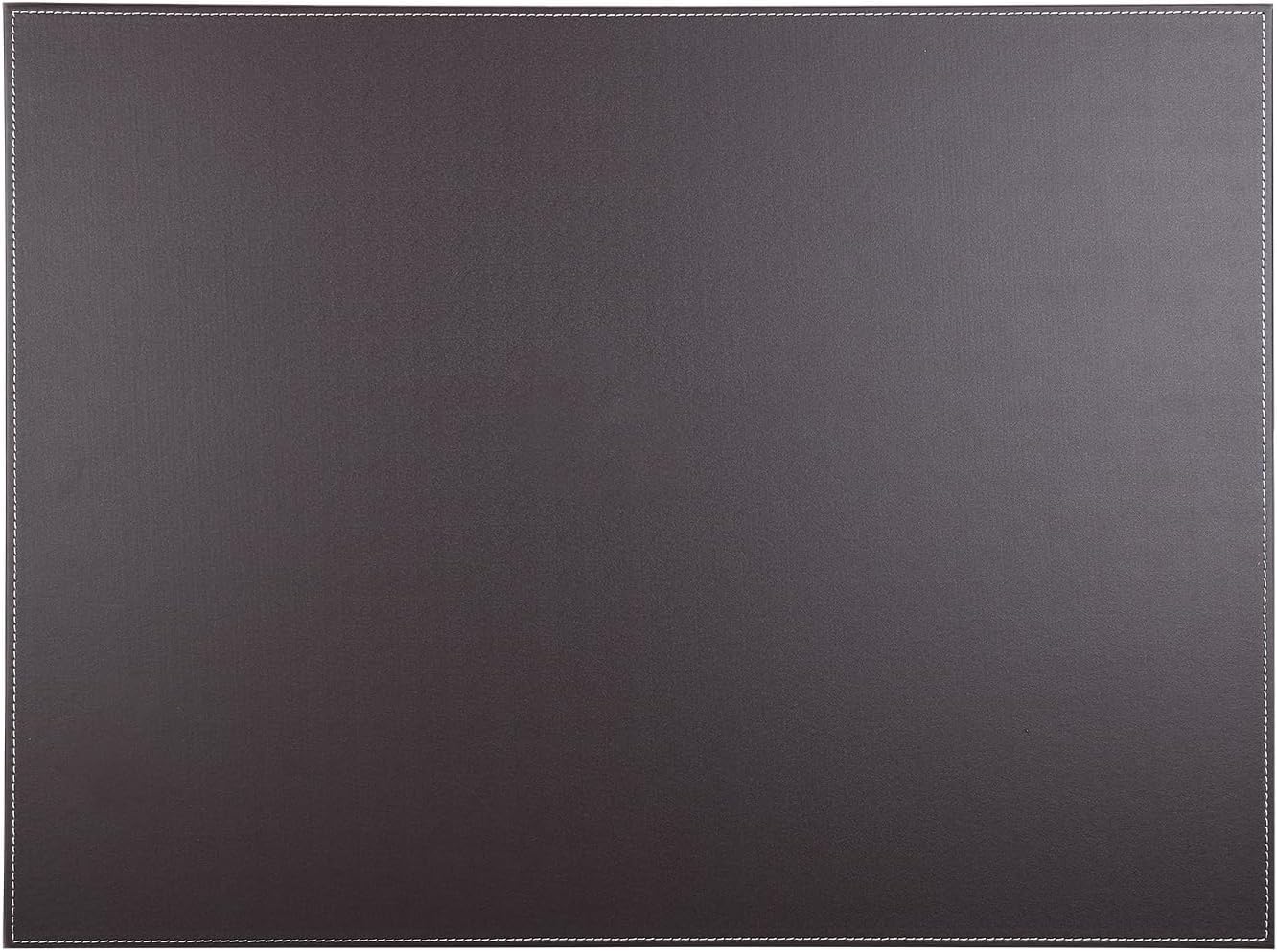 KINGFOM Sous Main Bureau Cuir Noir 60x45cm Tapis Protection Bureau Étanche