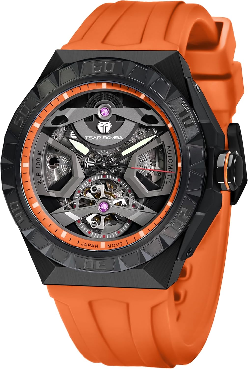TSAR BOMBA Men’s Automatic Watch – Japanese Movement –