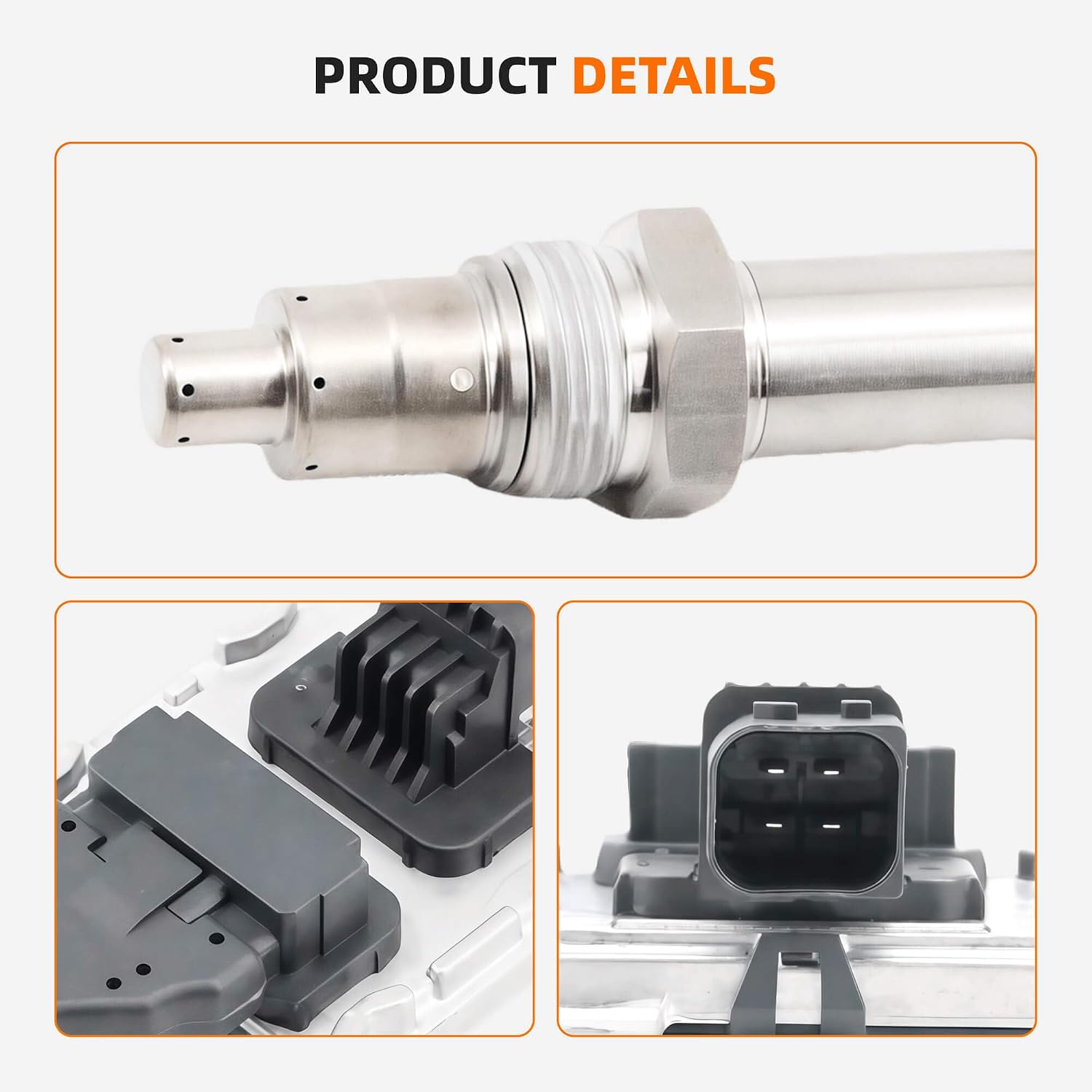 5WK96749B 4326872 NOx Sensor Outlet Compatible with Freightliner Kenworth Cummins 2013-2018 ISX 15.0L 11.9L Engines, Replace# 4326872RX,5WK96749,2872942,904-6015