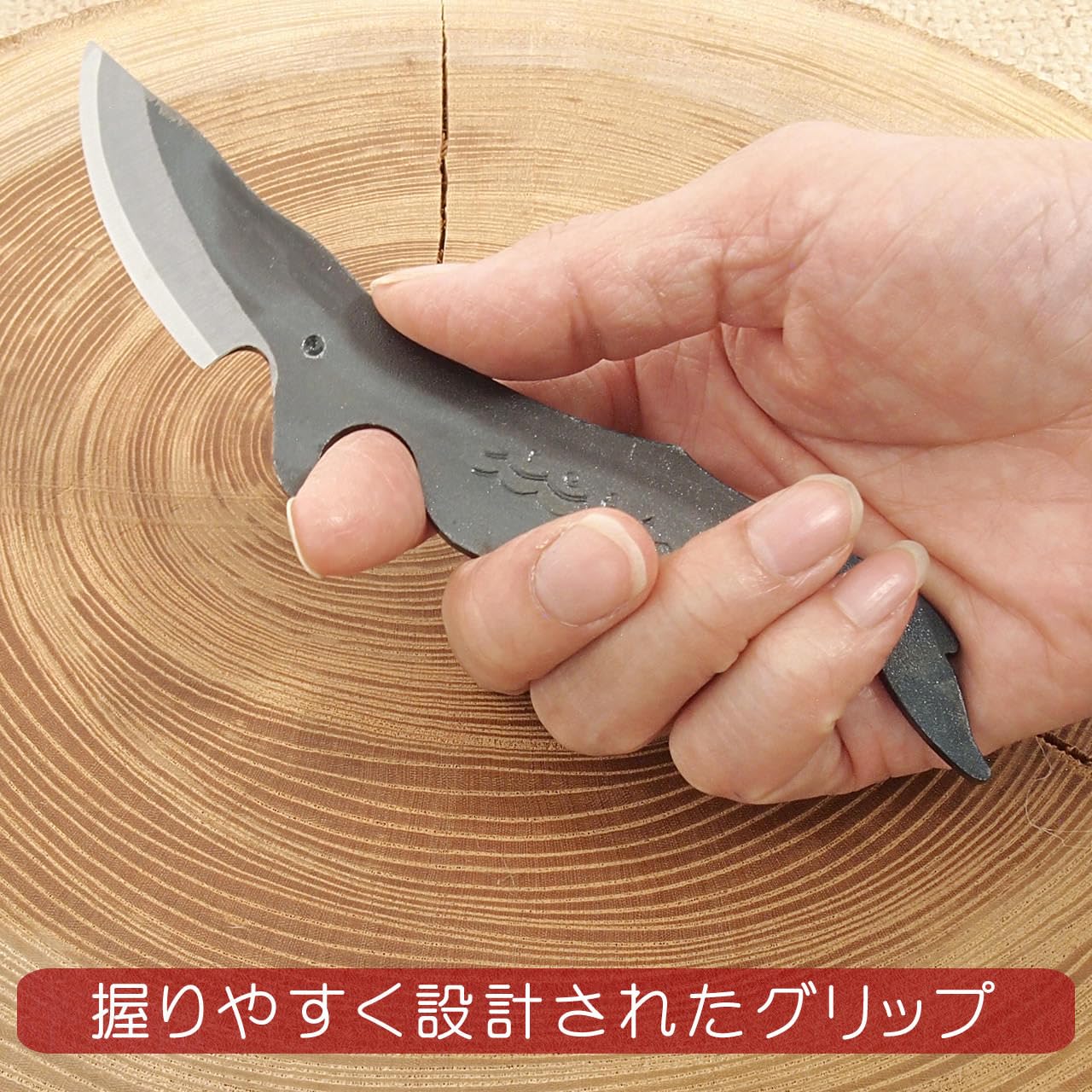 Amazon.co.jp: かわいいミニナイフ くじらナイフ ミンククジラ(A型