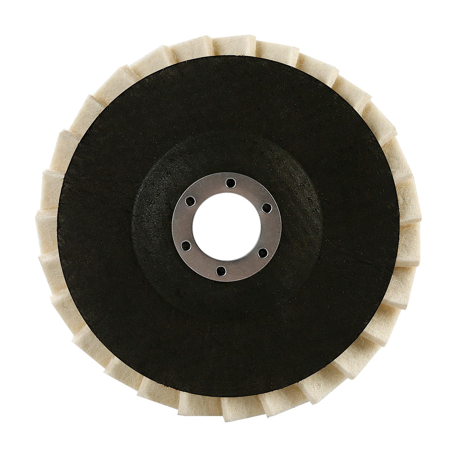 3 piezas de 125 mm de lana de pulido de lana de 125 mm, accesorios de molienda para metal, vidrio, cerámica, varios tipos de pulido de piedra