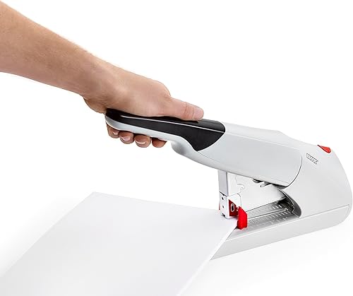 Miniatura 2 de Novus Engrapadora resistente B56, capacidad para 200 hojas, antiatascos, profundidad de grapado de 3 pulgadas con guía ajustable, derivación de