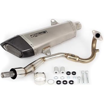 Special Parts Takegawa (TAKEGAWA) Hyper Sport Muffler (Government Certified) for ADV160 (KF54) 04-02-0021