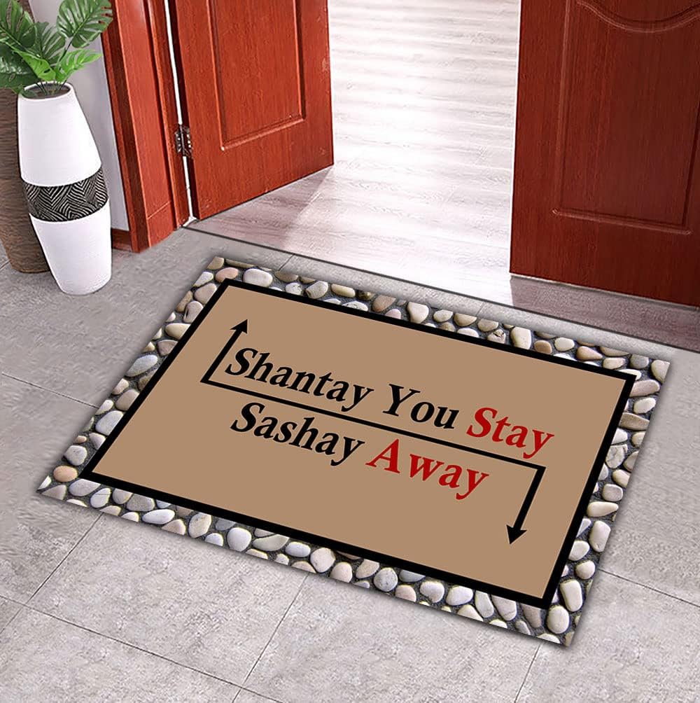 Sashay Away, Shantay You Stay Doormat Custom Home Living Decor Housewares Rugs and Mat 23.6" x 15.7"