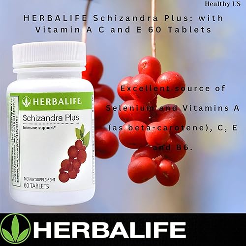 Miniatura 6 de Herbalife Schizandra Plus Herbalife con vitamina A C y E 60 tabletas