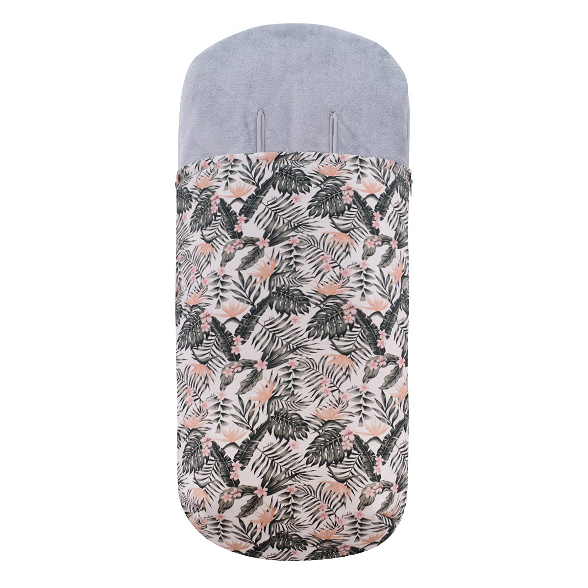 JYOKO Kids Saco Universal para Cochecito, Sacos de Abrigo para Carritos, Saco Invierno Silla Paseo, Saco de Silla de Bebe con Cremallera Desmontable, Capa Regulable (African Sunset, Polar)