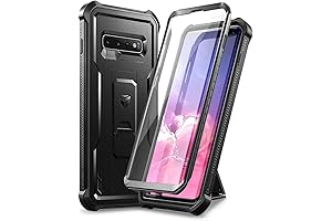 DEXNOR Defender Case for Samsung Galaxy S10+ with Built-in Screen Protector and Kickstand