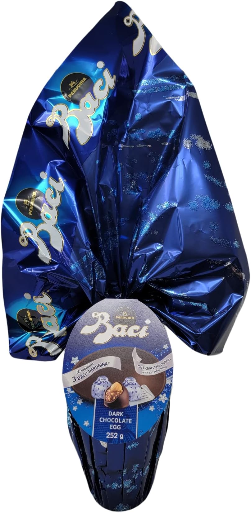 Perugina Baci Dark Chocolate Easter Egg – Single Egg 9.3 Ounces
