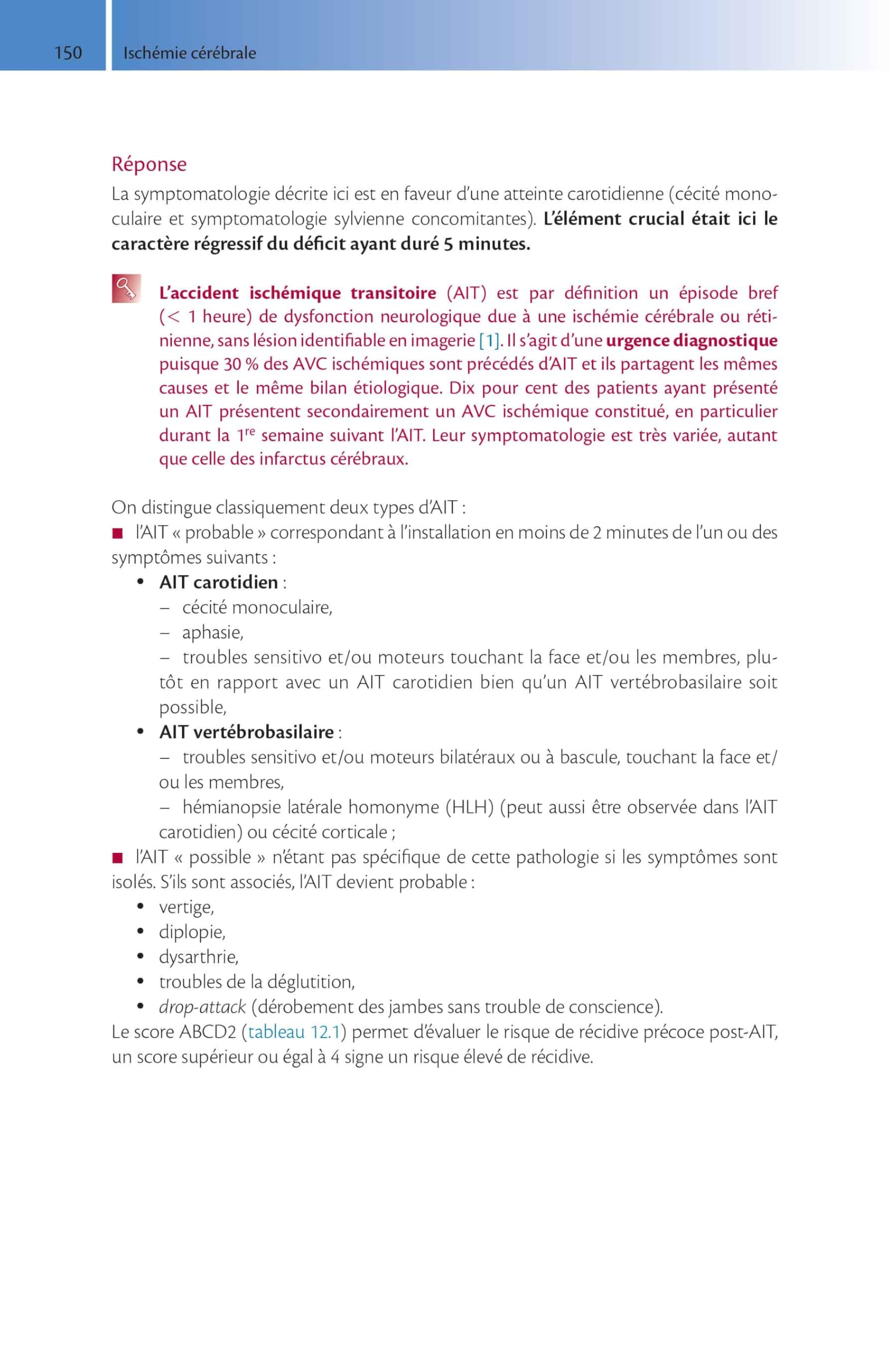 Imagerie de l'accident vasculaire cérébral ischémique aigu: Méthode d'auto-apprentissage