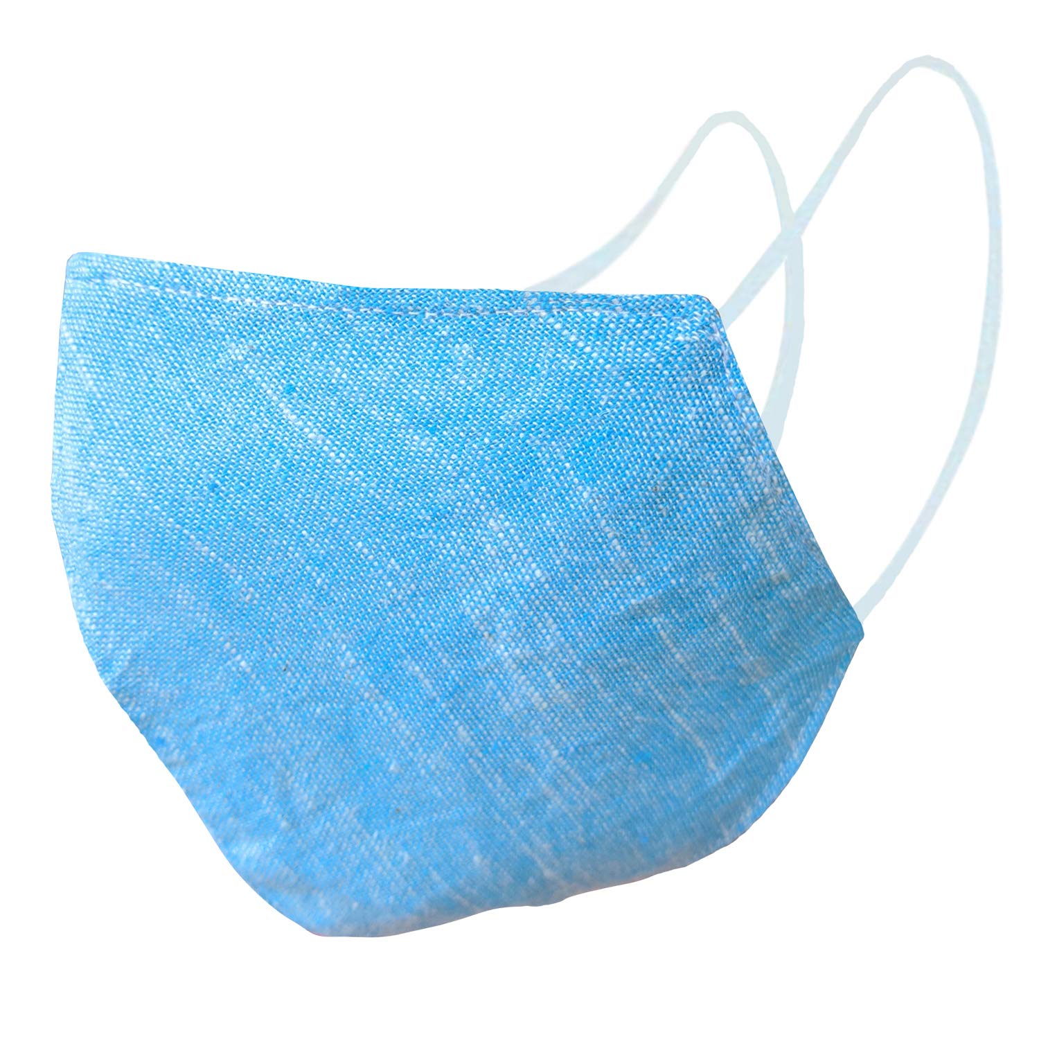 ATMOSAER Cloth Face Mask (Pack of 2), Blue Washable, Reusable, Anti-Dust Face Mask (Dust Particle & Droplet Protection) (SHIPS FROM THE UAE)