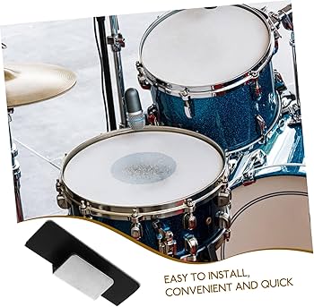 Amazon | Vaguelly バスドラムフープガード シリコンドラムパッド