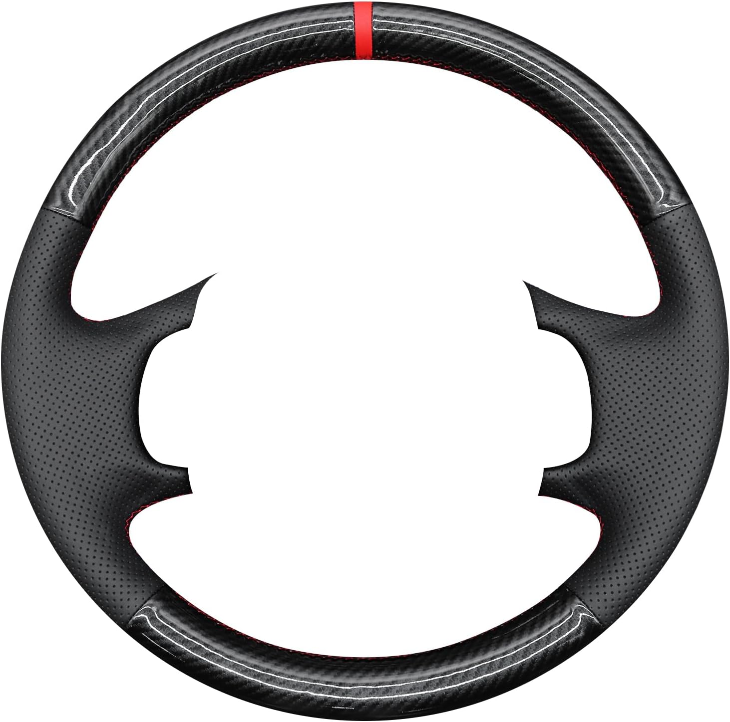 MEWANT Steering Wheel Cover for Ford F150 F250 F350 for Expedition Excursion 1997-2003 Hand-Stitched Steering Wheel Wrap