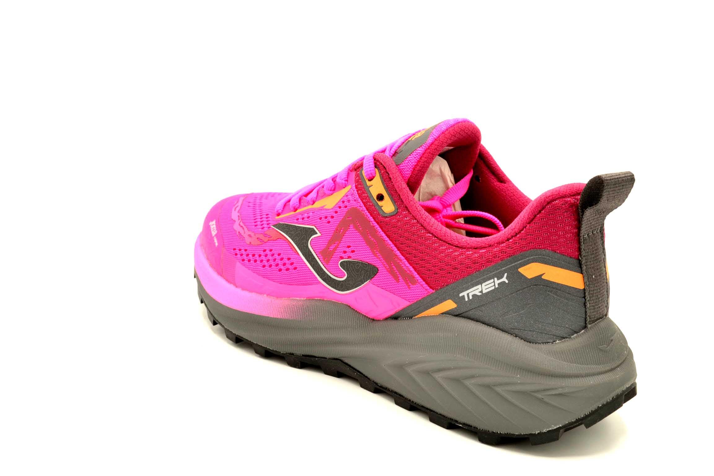 Joma Trek Lady – Zapatillas Trail Running para Mujer | Terreno técnico de montaña y Media Distancia | Drop 8 mm, Tacos 4,5 mm