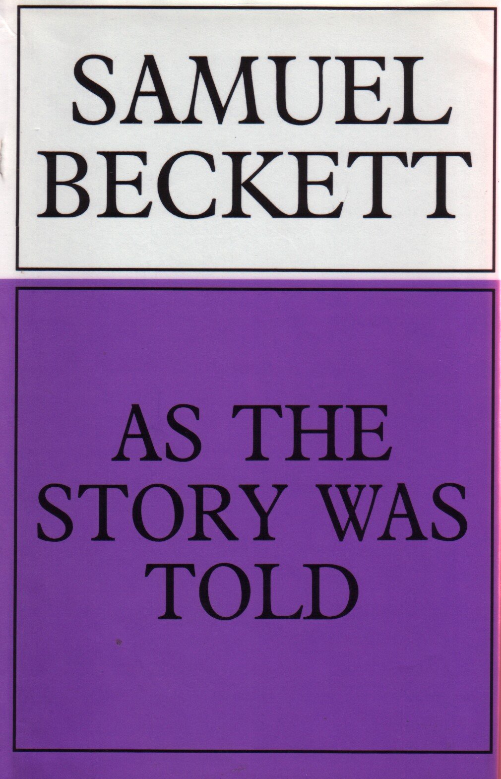 Buy As the Story Was Told — BookShops.in
