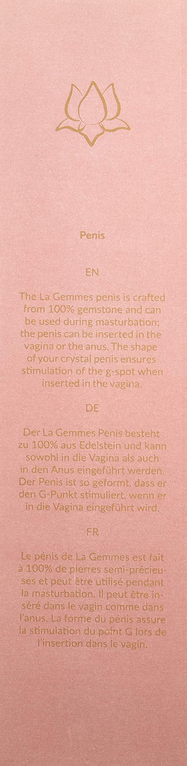 La Gemmes - Penis Rose Quartz