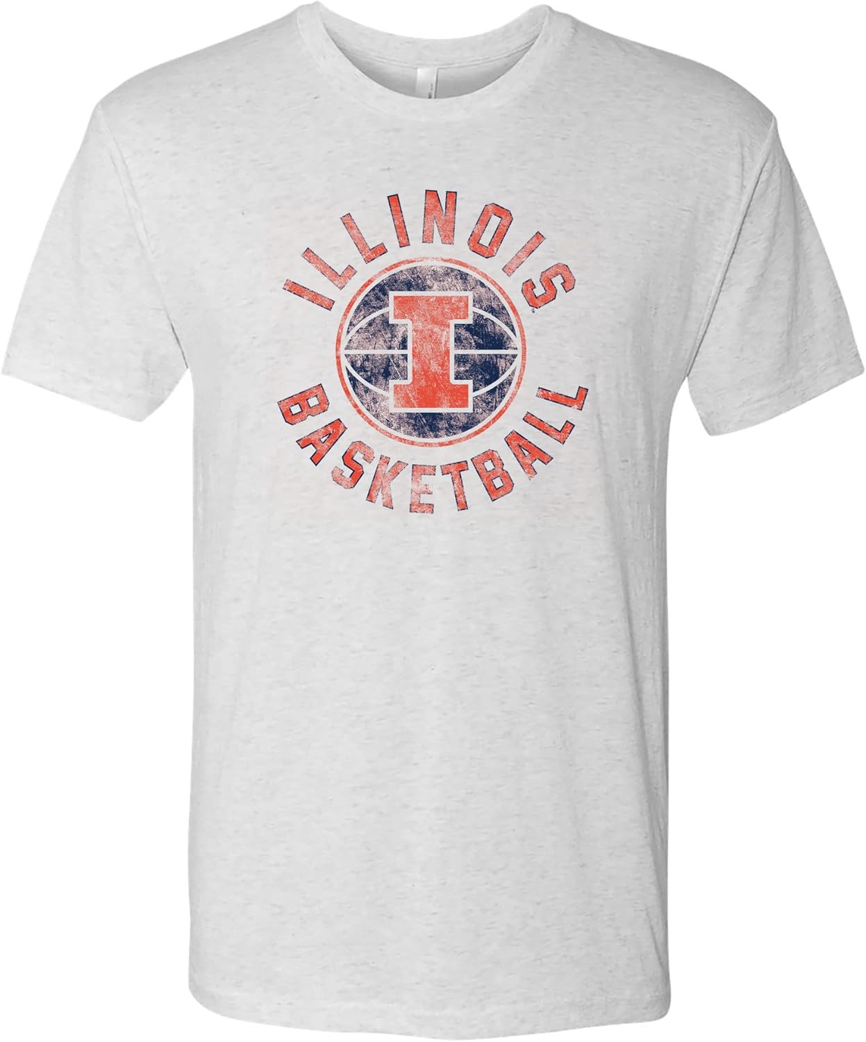 NCAA Basketball Distress, Team Color Triblend T Shirt, College, University