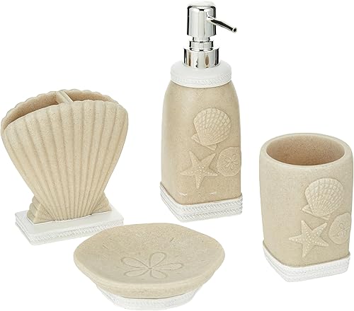 Sweet Home Collection Juego de accesorios de baño colecciones únicas moderno clásico contemporáneo decorativo hermosos diseños decoración de bañera