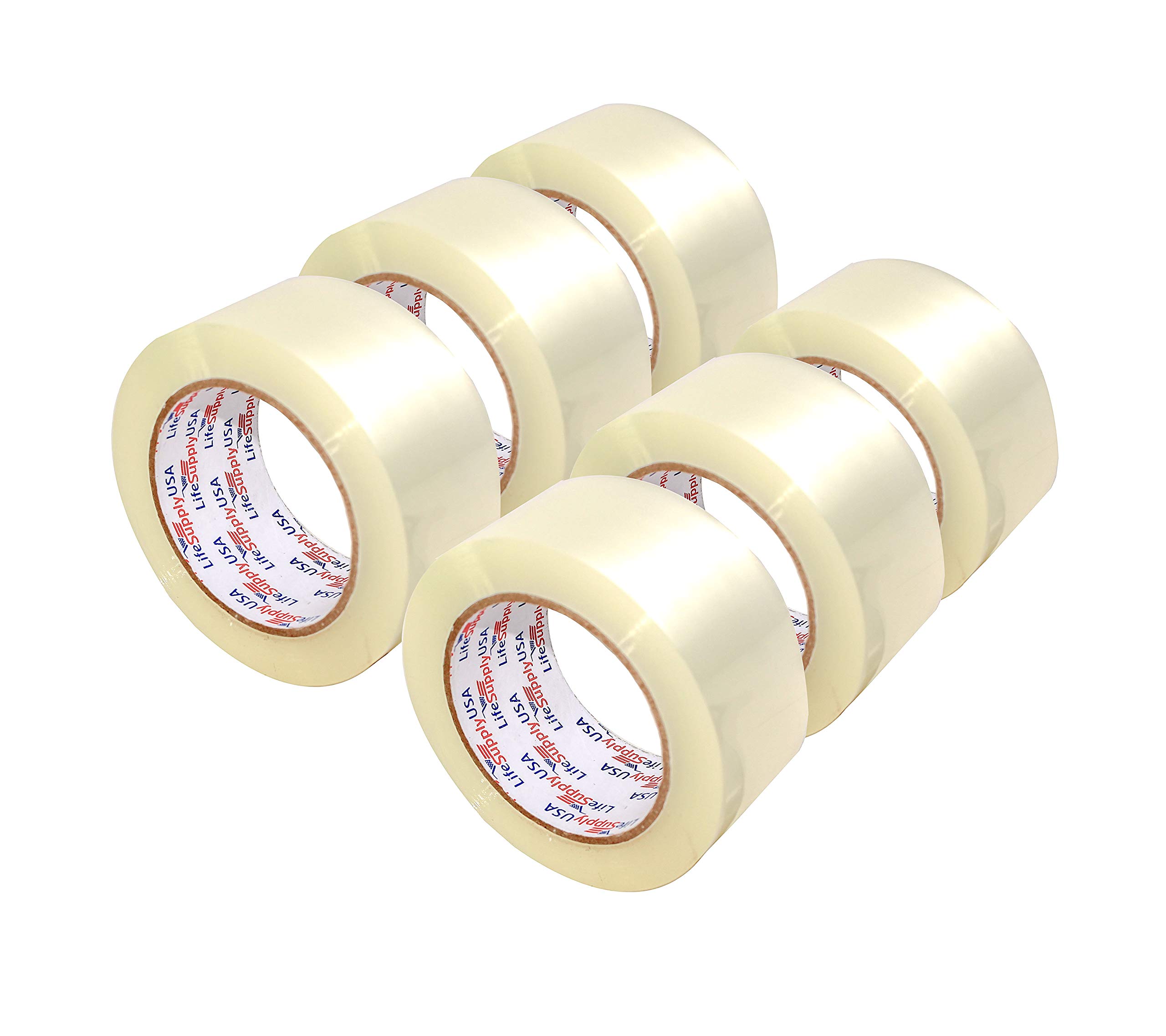 Amazon.com : LifeSupplyUSA Heavy Duty Packing Tape Transparent