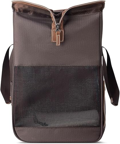 Miniatura 8 de Chatelet 20 - Transportador de mascotas de lado suave color marrón chocolate