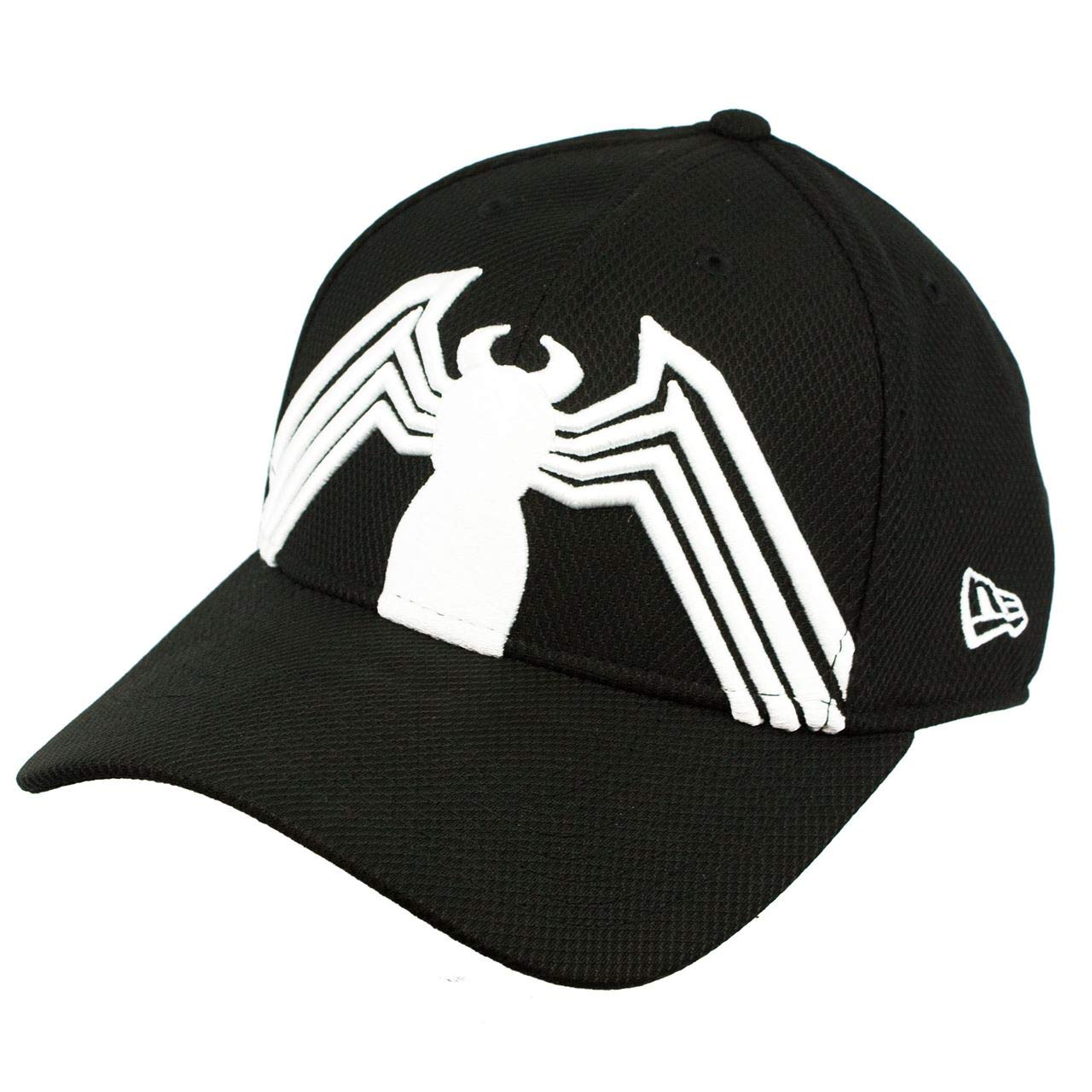 Spider-Man Black Suit Armor with Kraven Lining 39Thirty Fitted Hat
