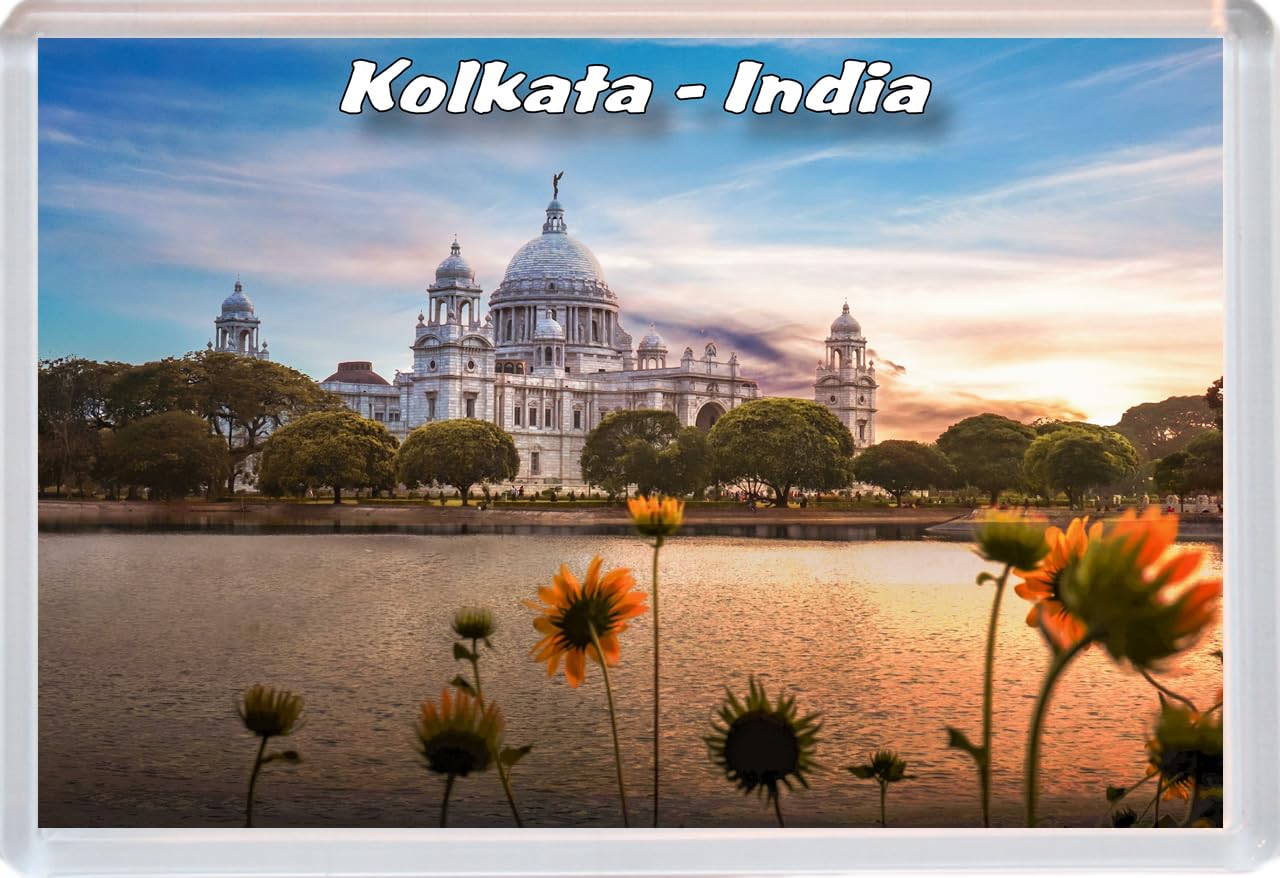 Baked Bean Store Multicolor Kolkata - India - 96 X 67Mm Jumbo Fridge Magnet/Magnets Bbsfhm752