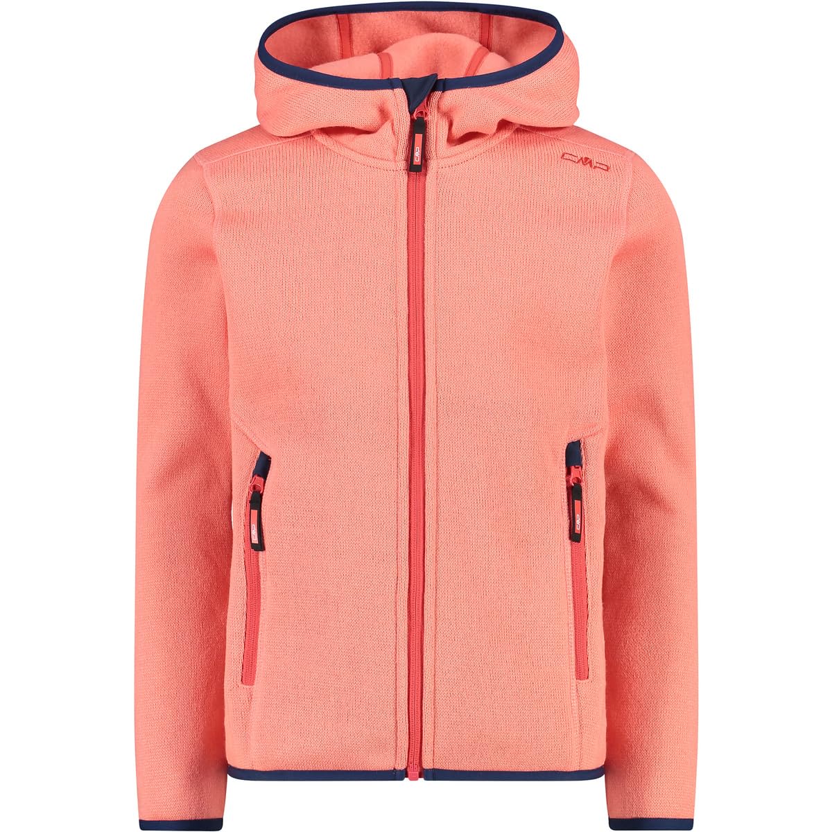 CMP Jacket Fix Hood Jacquard Knitted - Fleecevest Jongens online kopen