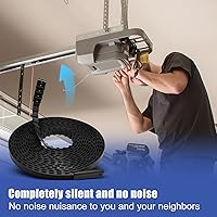 Vista 8 de 41A3589-3 41A3589-12 Conjunto de correa de transmisión de puerta de garaje para 7' Liftmaster, Sears, 233" Chamberlain Garage Door Opener 1270