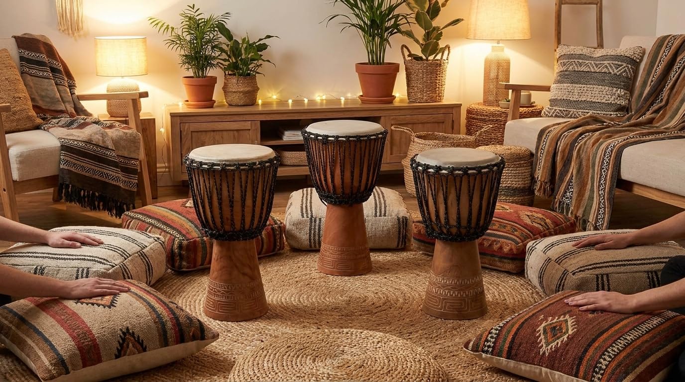 GEWA, Djembe, Altezza 65 cm - Ø 12"