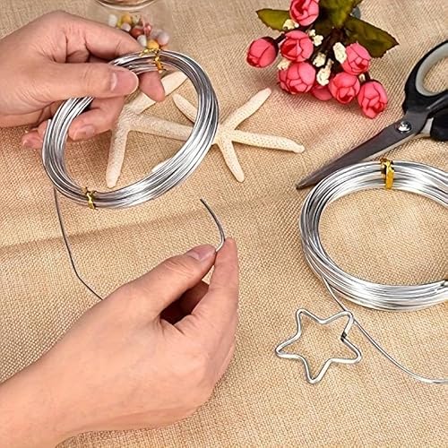 CABLEPELADO– Verzinkter Eisendraht – Pflanzenstütze – Basteln – Heimwerken – Zink – vielseitig einsetzbar – wetterbeständig – langlebig – 0,9 mm – 30 Meter