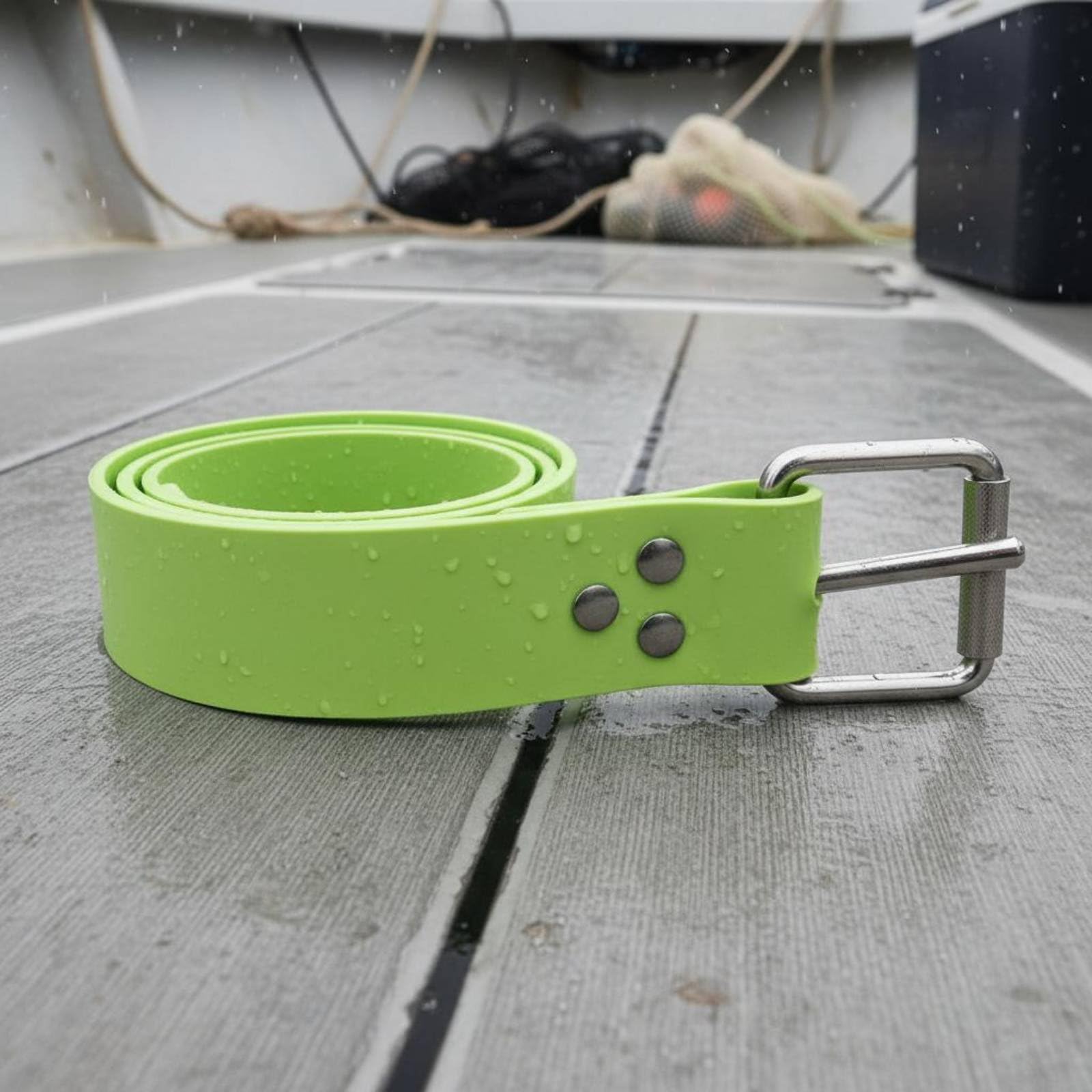 Cintura da Immersione a Sgancio Rapido Lunghezza 1.4 M Cintura da Pesca Subacquea Compatta per Sub, Snorkeling