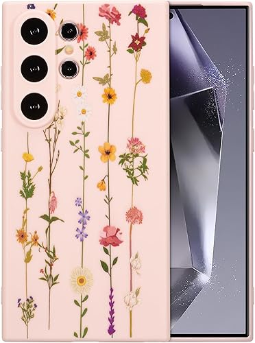 Miniatura 64 de ZTOFERA Funda Floral para Samsung Galaxy A14 5G, Funda Transparente con Lindo Patrón de Flores para Niñas y Mujeres, Protector de Silicona Flexible
