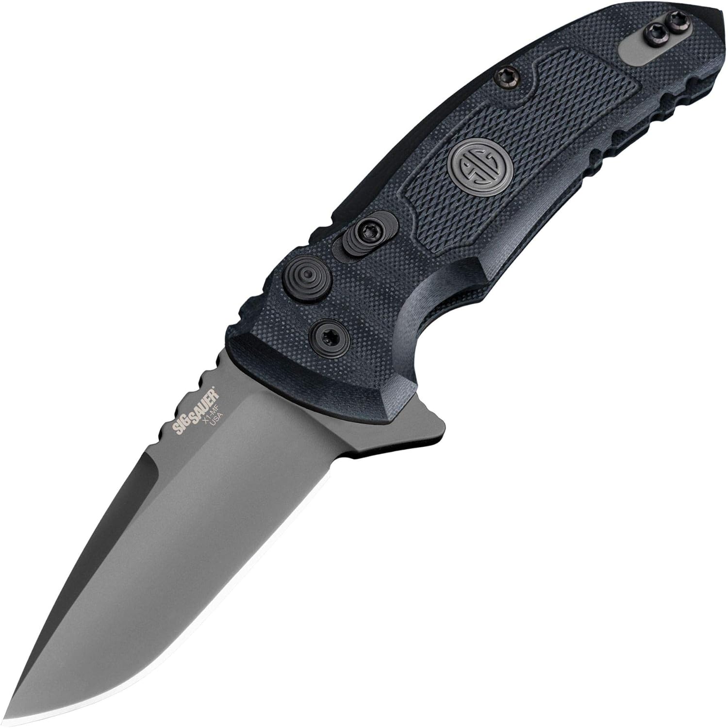 Hogue Hunting Knife Fold Blade Sig X1 Tactical 2.75 in Drop Hogue Hunting Knife Fold Blade Sig X1 Tactical 2.75 in Drop