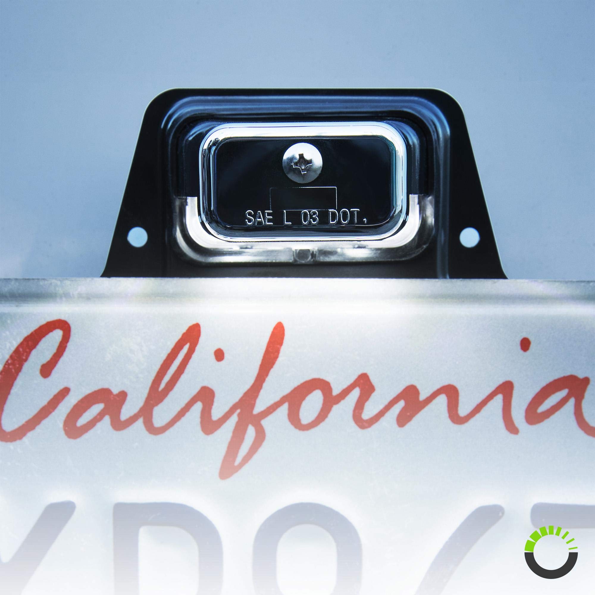 Trailer LED License Plate Light [Bracket Mount] [DOT FMVSS 108] [SAE L