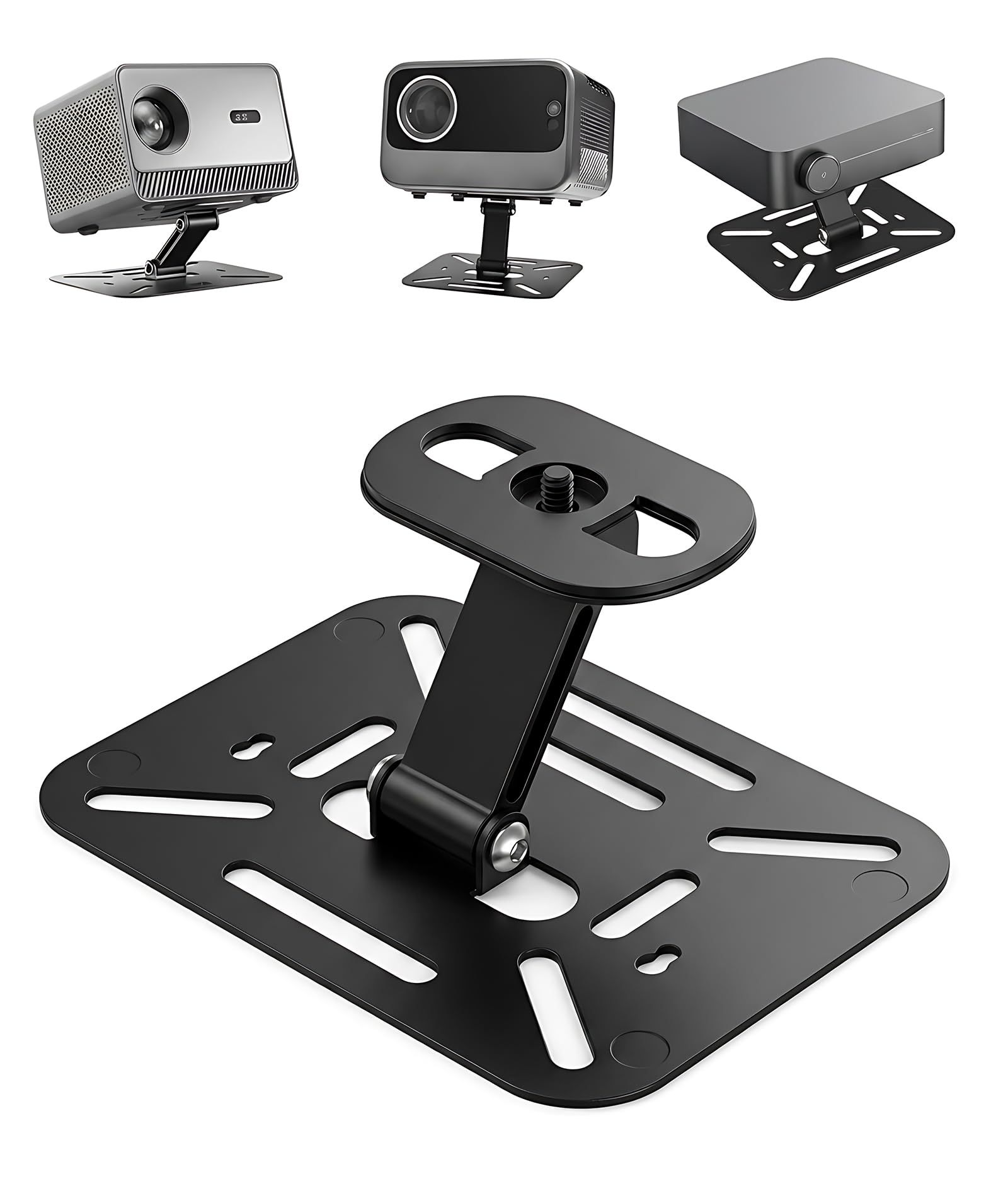 Projector Stand for Floor, Rotating Desktop Projector Mount, Portable Projector Stand for Home Theater and Office Presentations-image-34