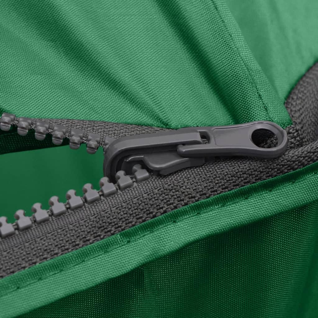 vidaXL Parapluie de pêche vert 240x210 cm
