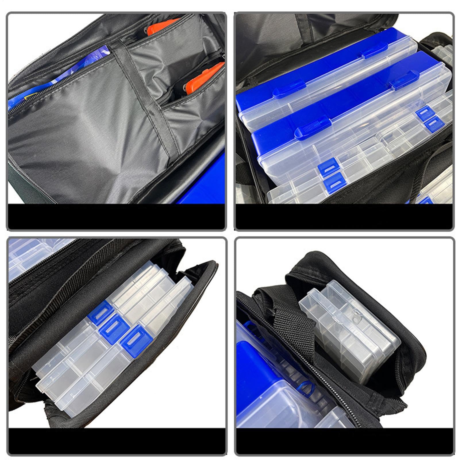Sac À Dos De Pêche Porte-équipement imperméable à grande capacité avec