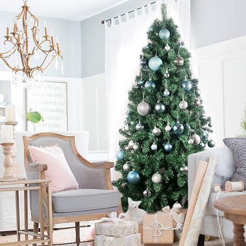 Miniatura 7 de GameXcel - Esferas navideñas grandes y ornamentos colgantes para árbol de Navidad que no se rompen