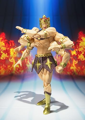 Miniatura 4 de Bandai S.H. Figuarts Kinnikuman Ashuraman 6.102 in ABS PVC figura de acción pintada