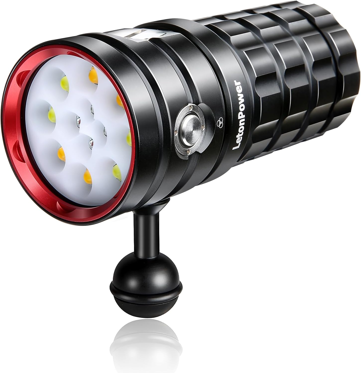 Turbo S Pro Dive Light, 13000Lumens 100m Underwater Video Light,Diving Flashlight,Waterproof Flashlight with Type-C Charging for Professional Under Water Sports - Image 8