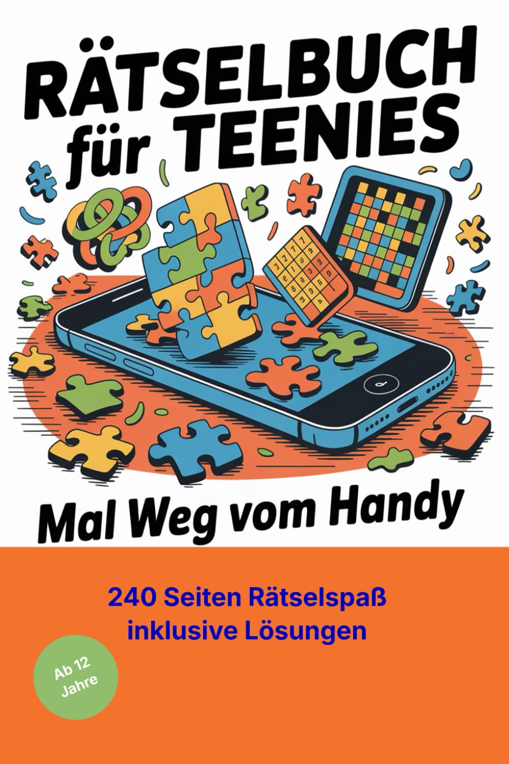 Rätselbuch für Teenies: Weg vom Handy