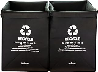 Recycle Bins for Kitchen,Ultra-Large Capacity Recycle Waste Bin Bags for Kitchen Home Trash Sorting Bins Organizer Baskets,29 Gal Series(2pcs)