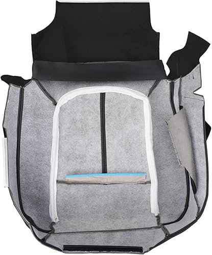 Miniatura 7 de AUTOKAY Funda de asiento perforada para conductor y pasajero para Ford F250 F350 Lariat 2011-2016