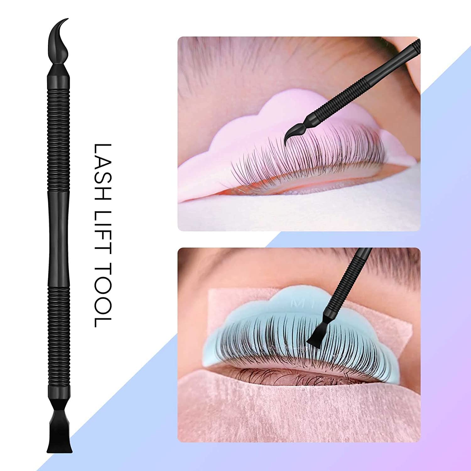 PERMANIA Kit Lifting de Pestañas, Lifting de Pestañas y Cejas, contiene un completo accesorios para principiantes y un manual instrucciones en varios idiomas