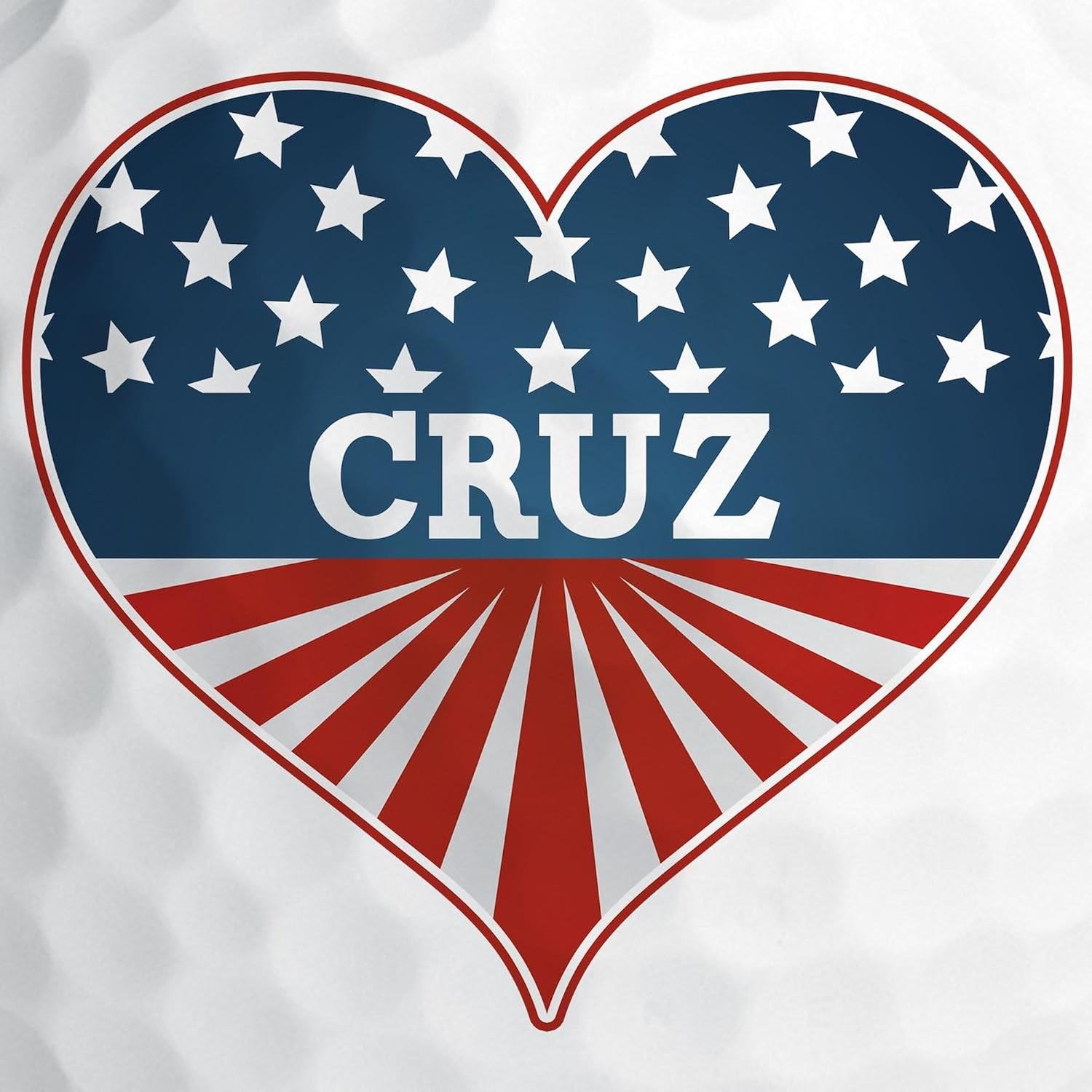 CafePress Heart Cruz Novelty Golf Balls (Pk of 12)