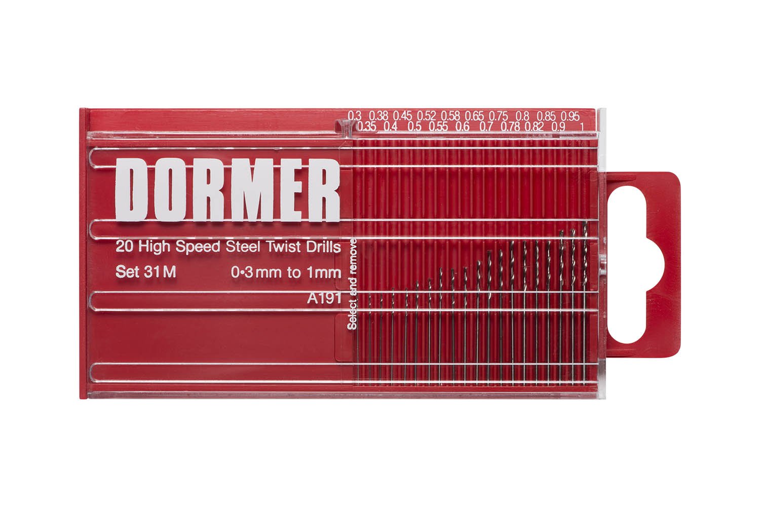 Dormer Jobber Drill Set, Set of 20